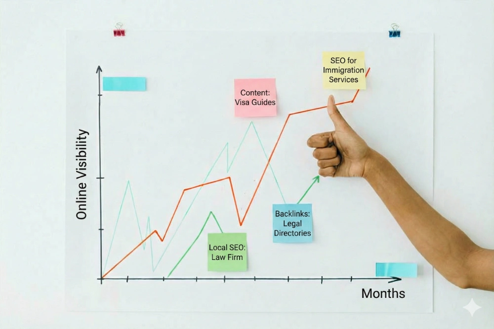 Immigration law firm SEO