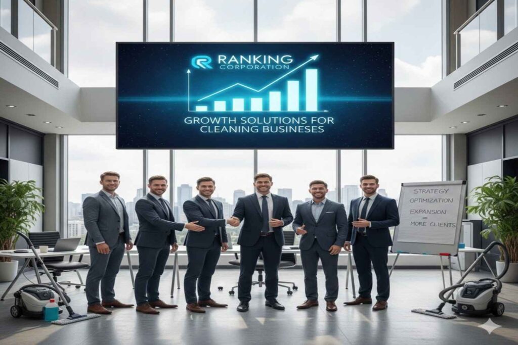 How Ranking Corporation Helps Cleaning Companies Grow