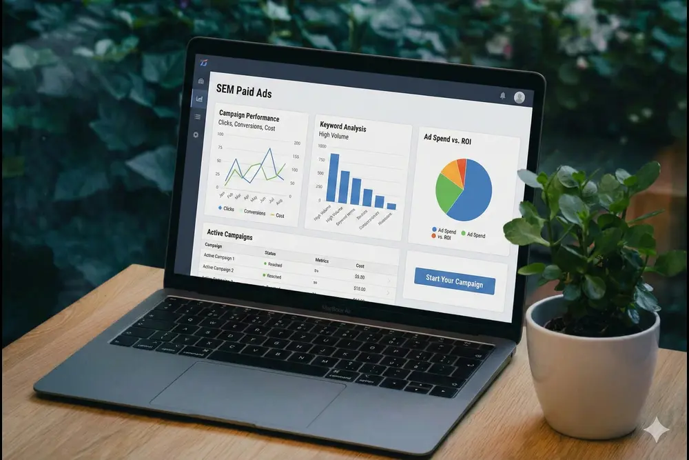 Paid search marketing services