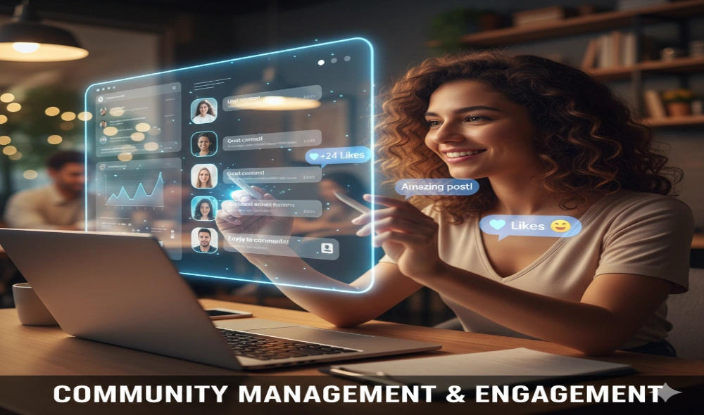 Social media management services