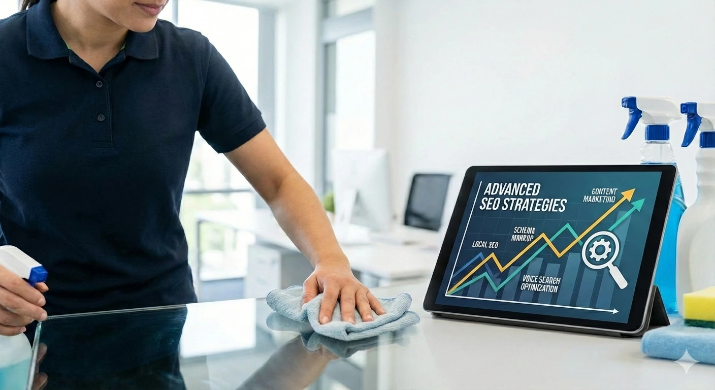 Advanced SEO Strategies for Cleaning Companies to Outrank Competitors
