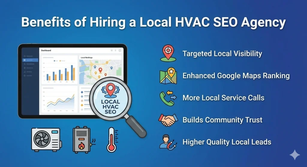 Benefits of Hiring a Local HVAC SEO Agency
