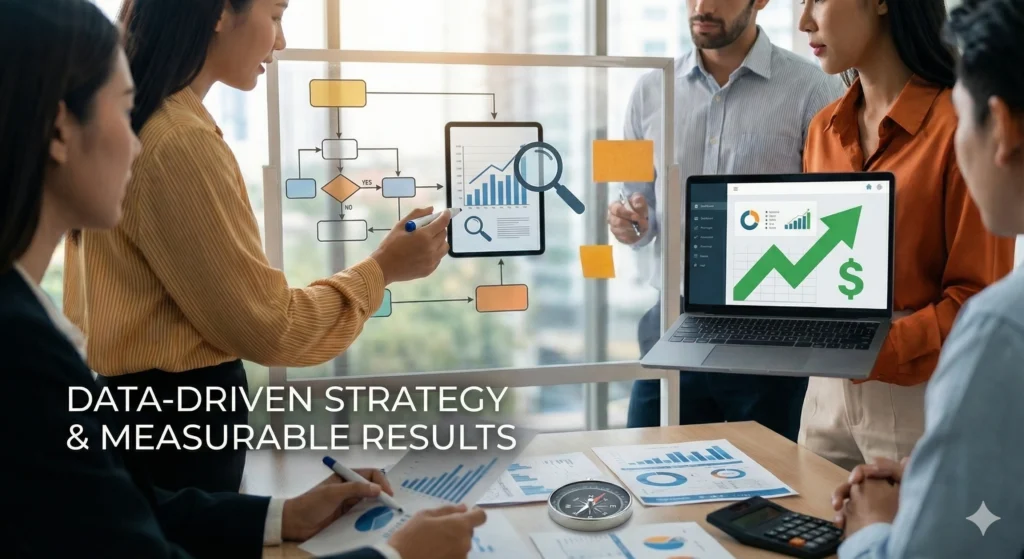Data-Driven Strategy and Measurable Results