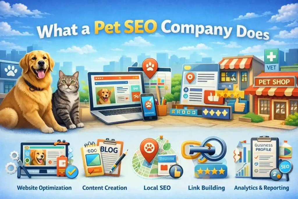 What a Pet SEO Company Does