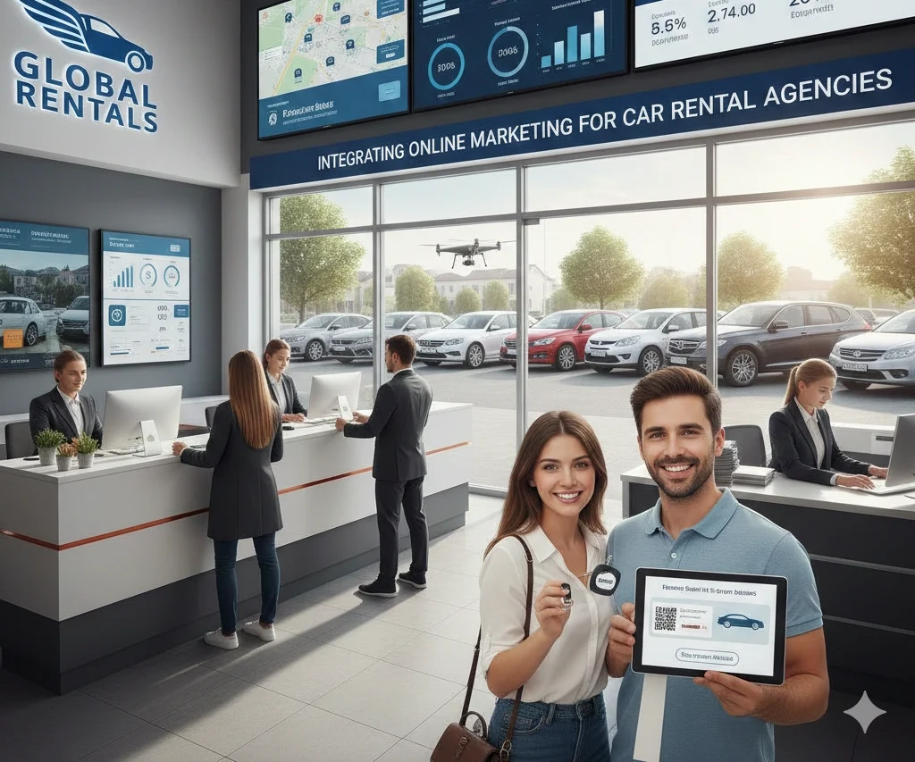 Integrating Online Marketing for Car Rental Agencies