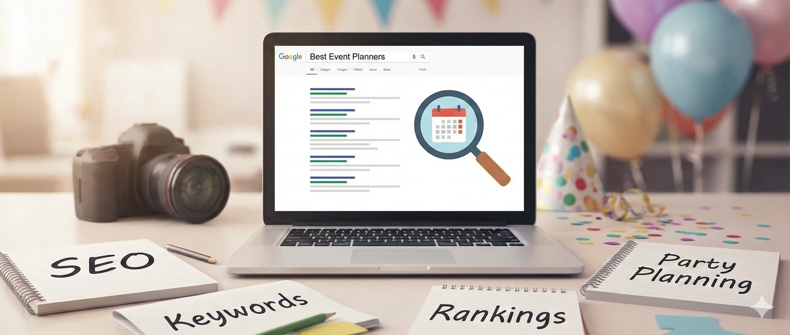 Event Planner SEO Services: How to Get More Bookings Through Google Search