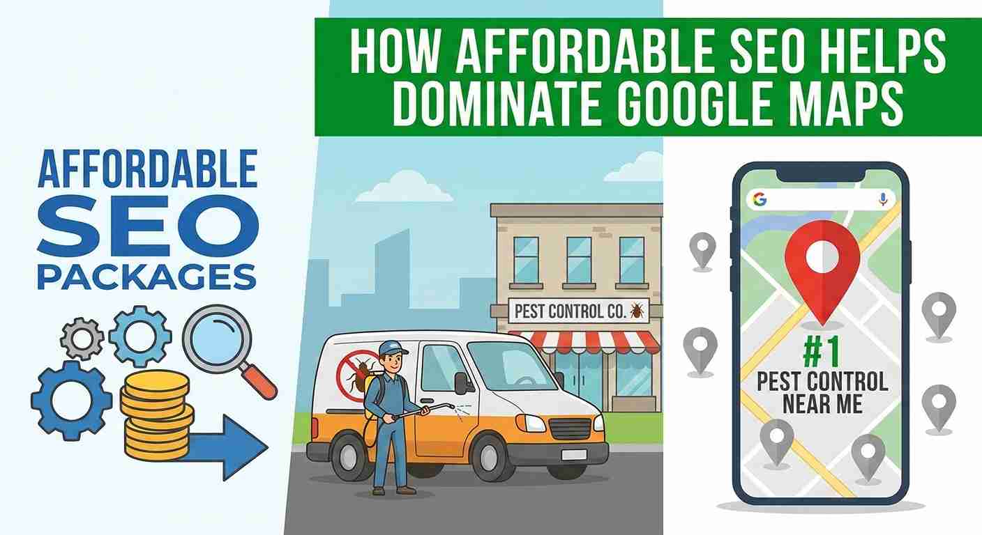 How Affordable SEO Packages Help Pest Control Companies Dominate Google Maps