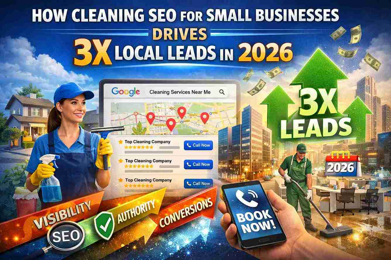 How Cleaning SEO for Small Businesses Drives 3X Local Leads in 2026
