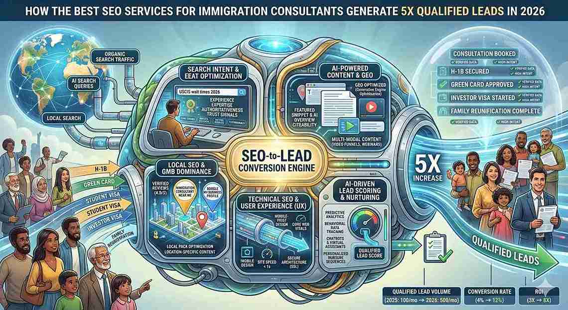How the Best SEO Services for Immigration Consultants Generate 5X Qualified Leads in 2026