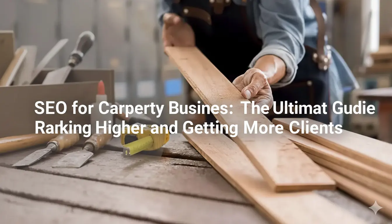 SEO for Carpentry Business: The Ultimate Guide to Ranking Higher and Getting More Clients