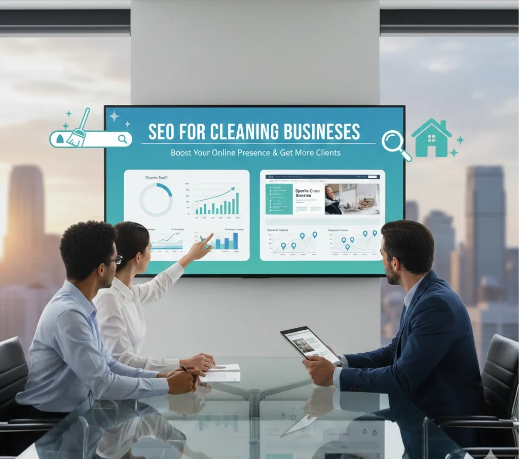 How SEO for Small Cleaning Businesses Drives More Calls, Bookings, and Contracts