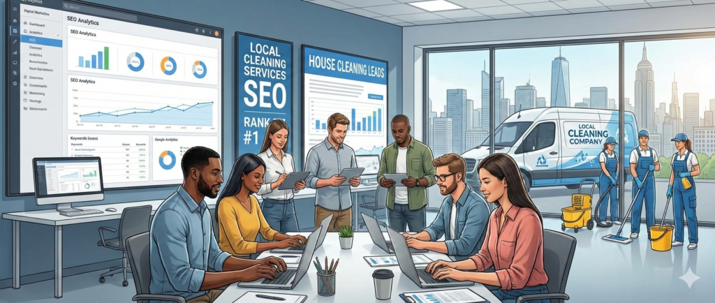 SEO services for small cleaning businesses 