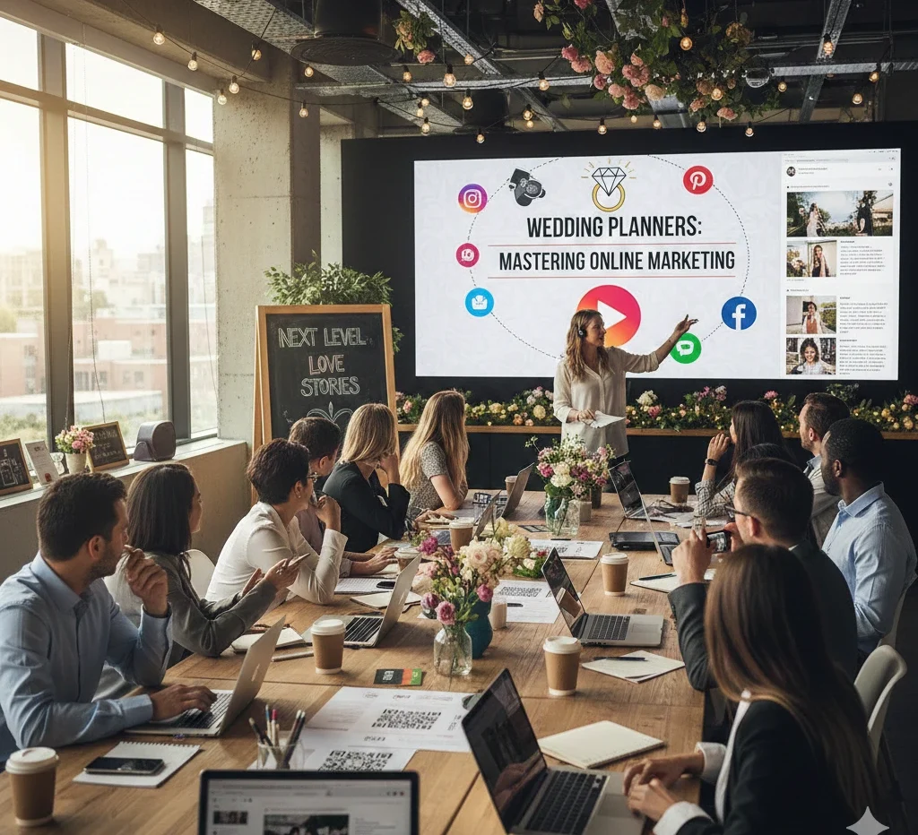 Social Media and Wedding Planner Online Marketing