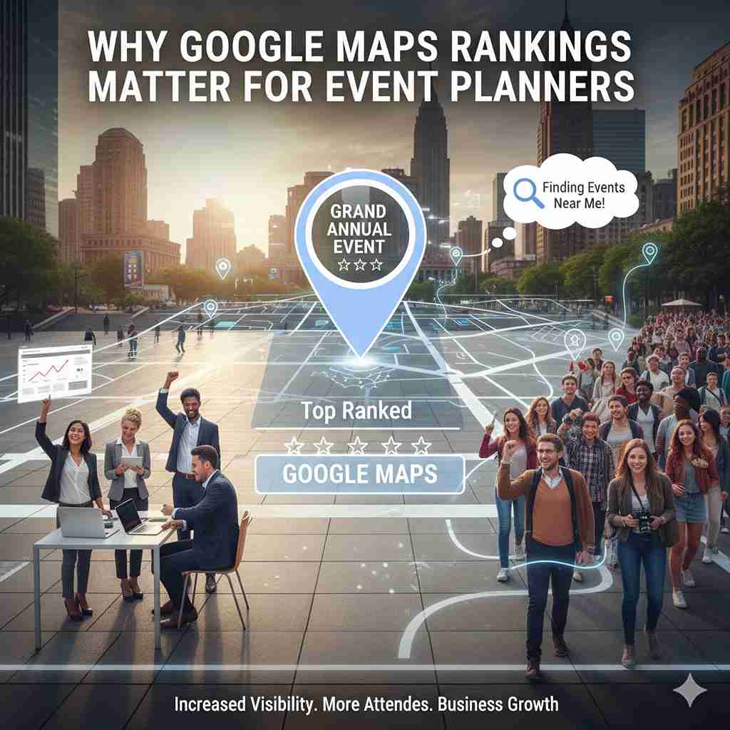 Why Google Maps Rankings Matter for Event Planners