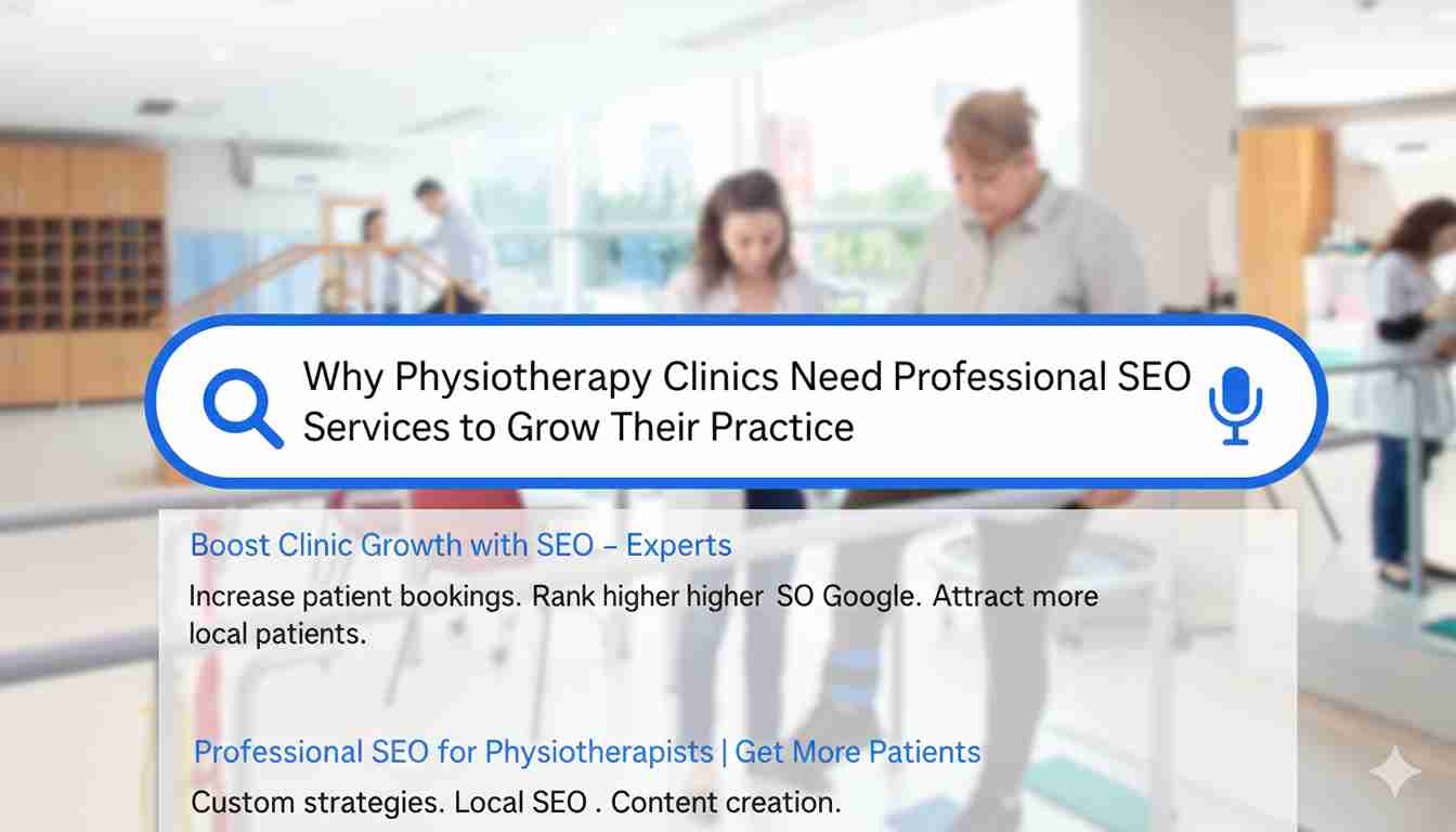 The Ultimate Guide: Why Physiotherapy Clinics Need Professional SEO Services to Grow Their Practice