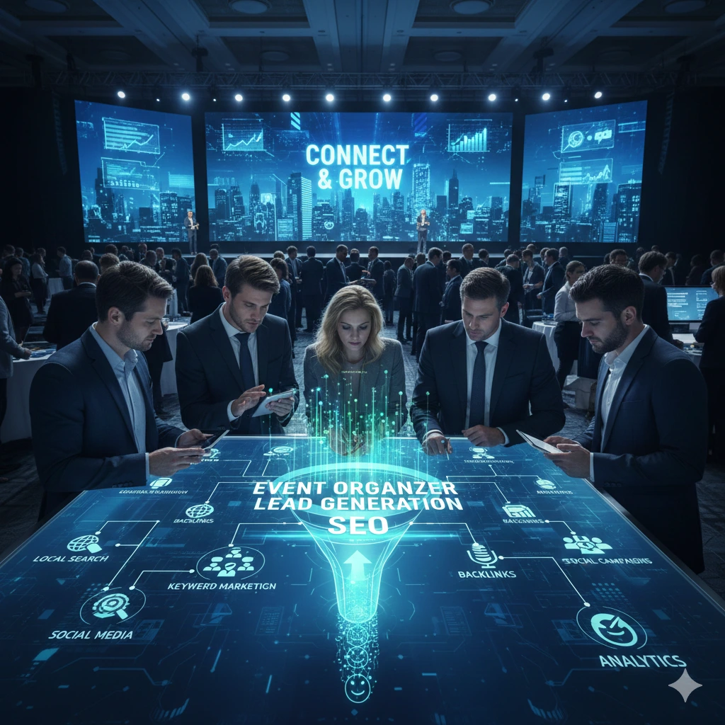 event organizer lead generation SEO