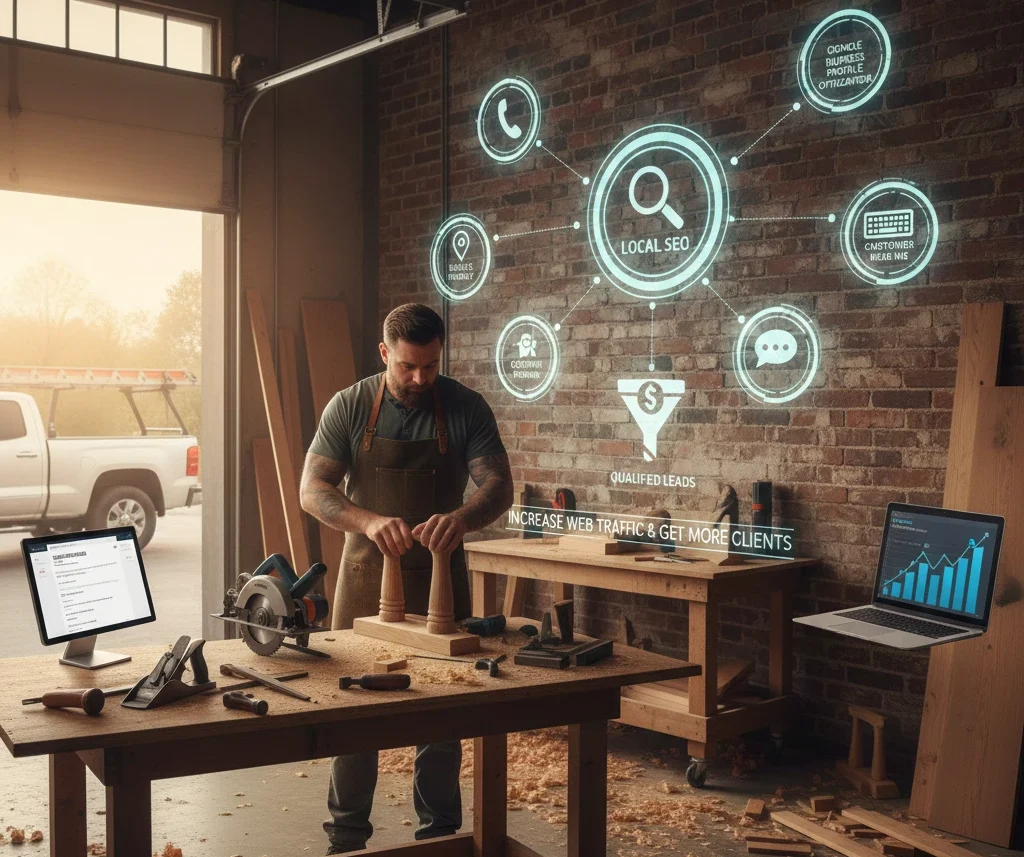 lead generation SEO for carpenters