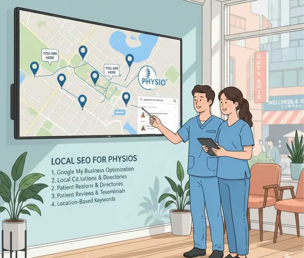 local SEO for physiotherapists