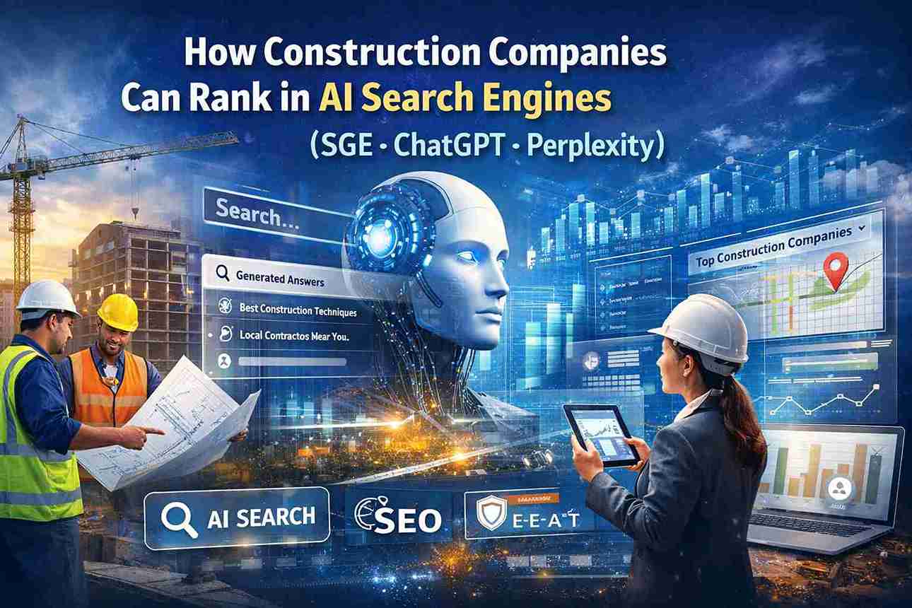 How Construction Companies Can Rank in AI Search Engines (SGE, ChatGPT, Perplexity)