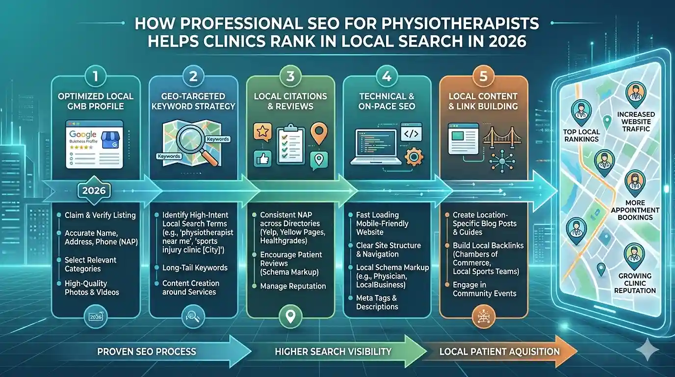 How Professional SEO for Physiotherapists Helps Clinics Rank in Local Search in 2026