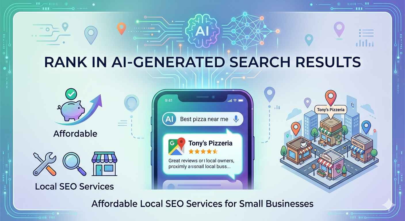 How Affordable Local SEO Services Help You Rank in AI-Generated Search Results