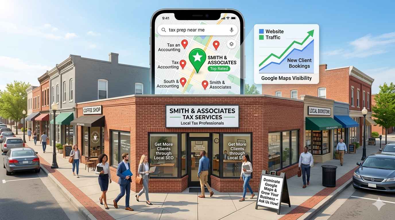 Local SEO for Tax Professionals: How to Dominate Google Maps & Get More Clients